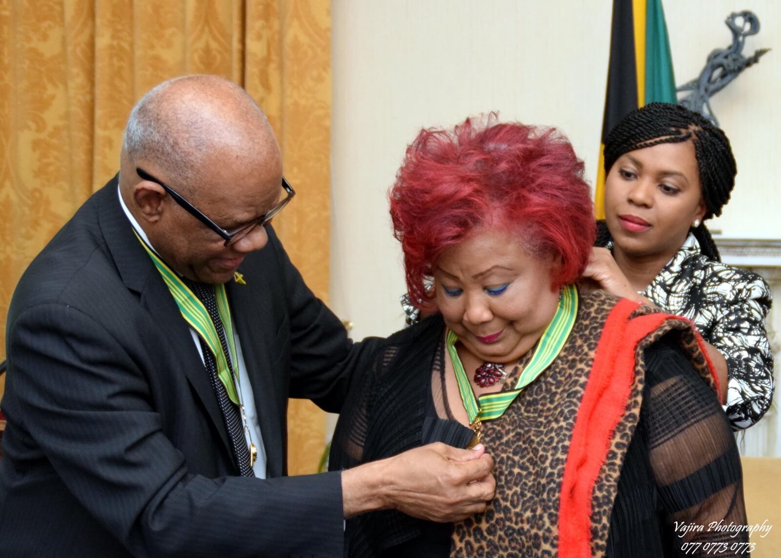 Patron on receipt of an Order of Distinction