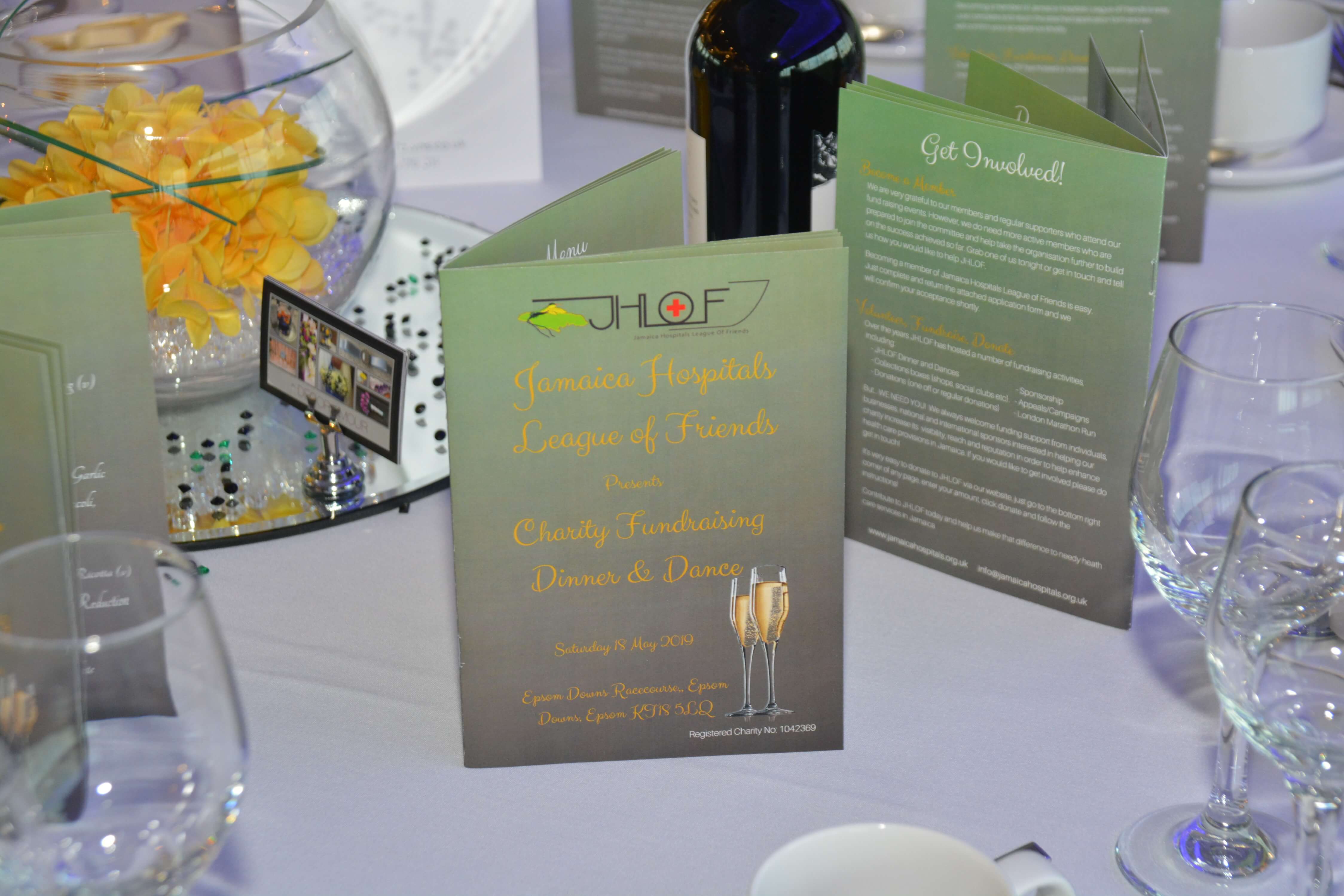 Dinner Table at JHLOF event